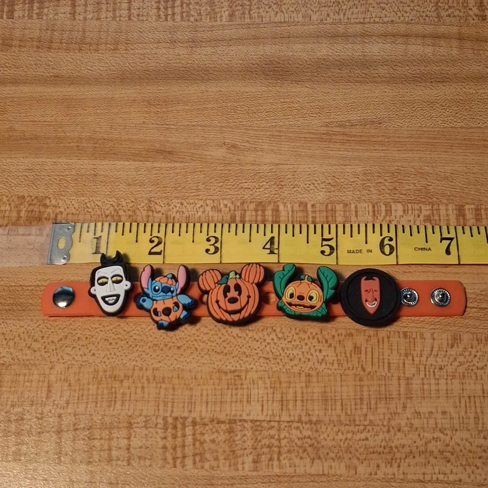 Disney Halloween Jibbitz Crocs Shoe Charms Bracelet